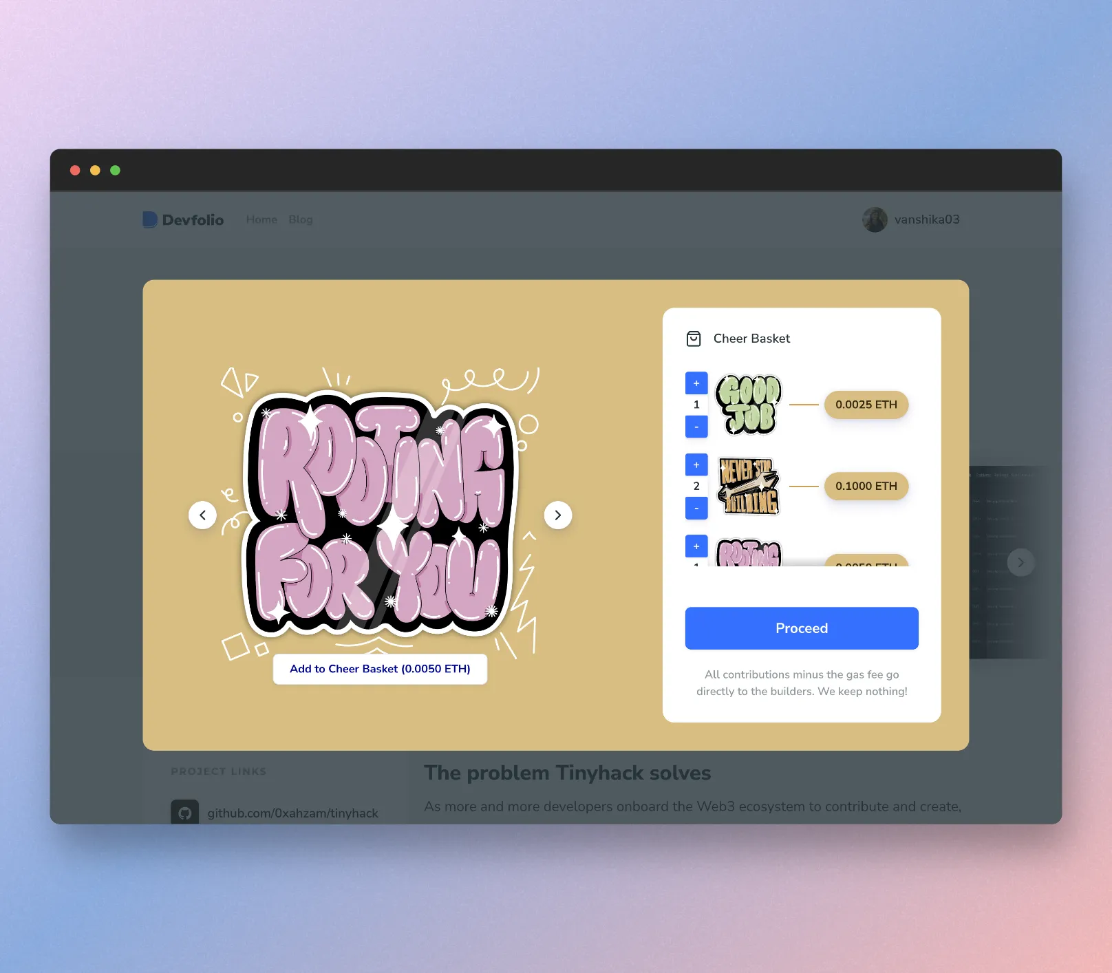 Sticker Quantity