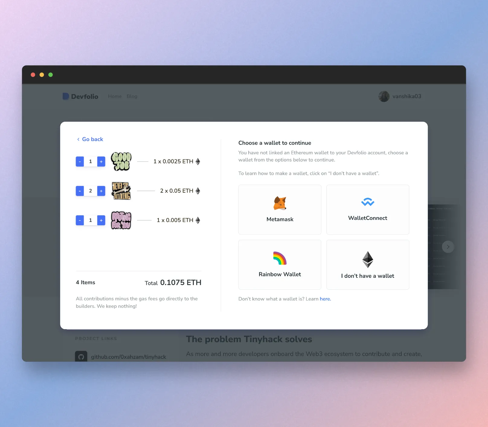 Connect Wallet
